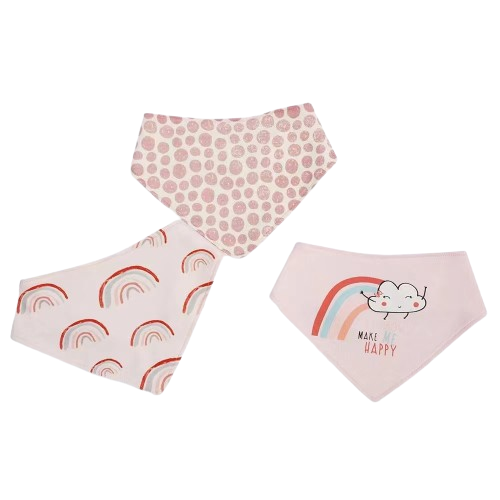 Pack of 3 Bandana Bibs