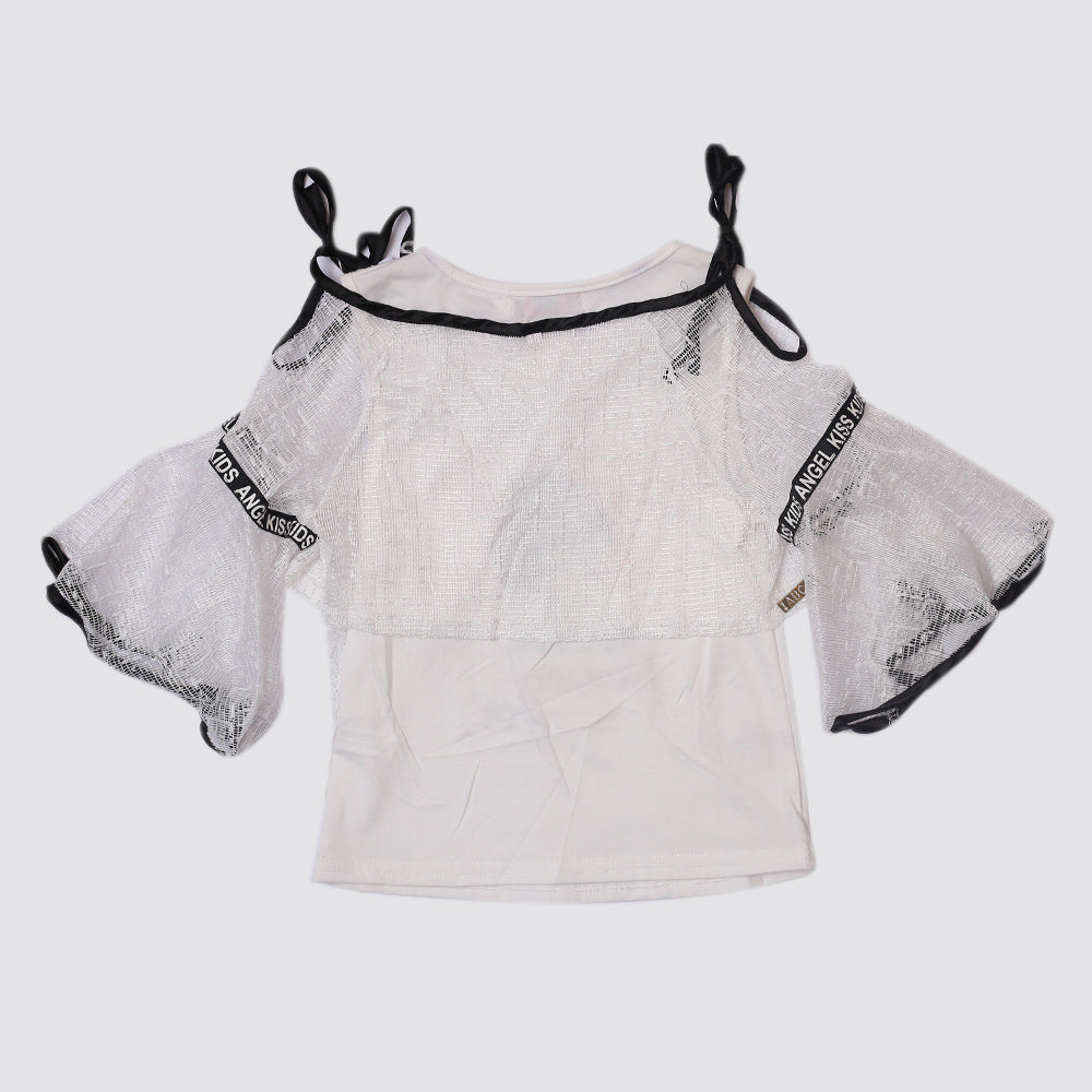 Princess T-shirt & Shrug-White