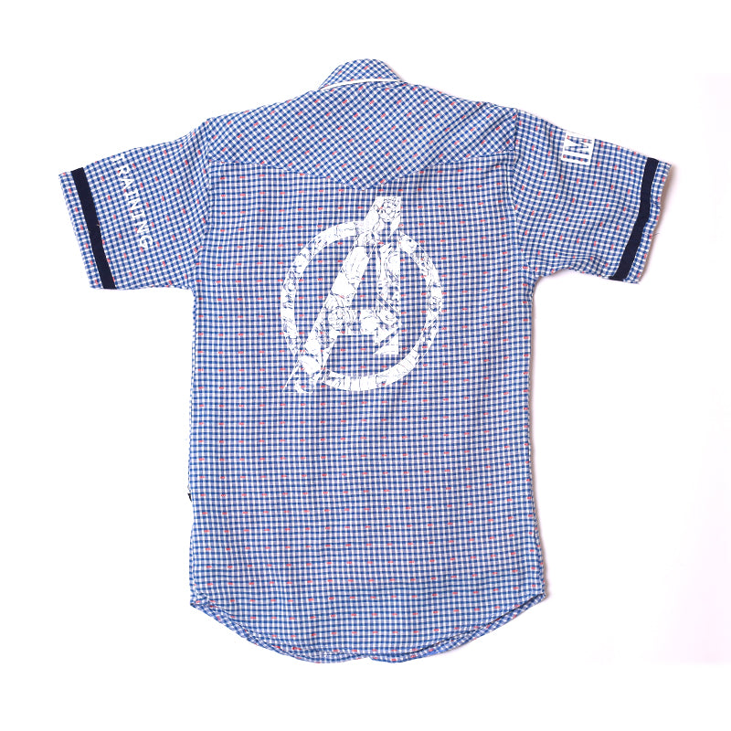 Avengers Checker Shirt