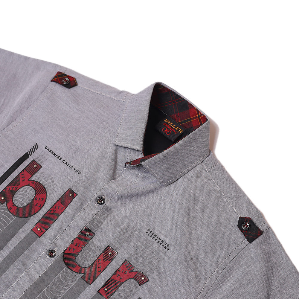 Blur Shirt-Grey