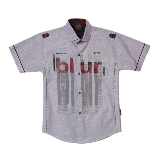 Blur Shirt-Grey