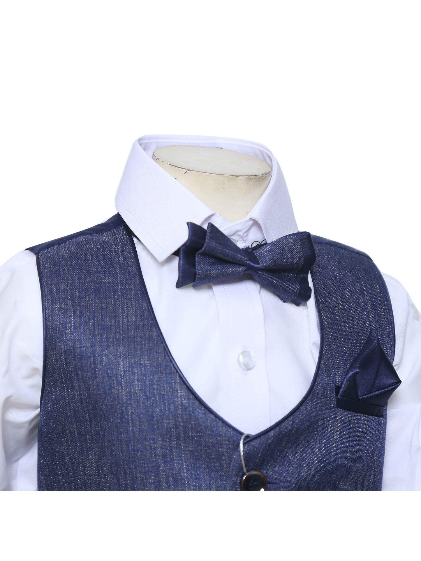 Waist Coat set-White Shirt