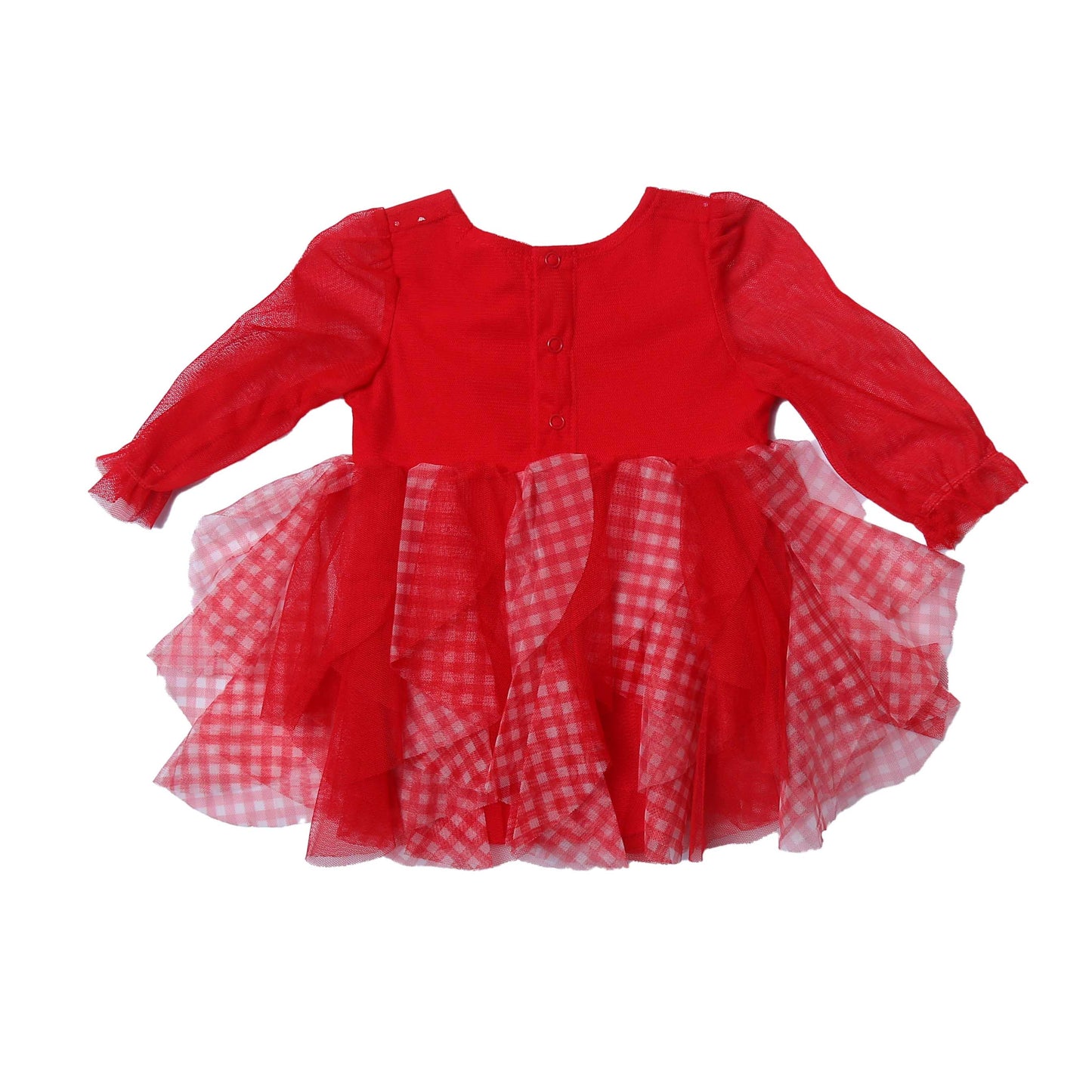 Red Infant Party Frock